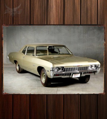 Металлическая табличка Chevrolet Biscayne 2-door Sedan (154 11)